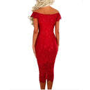 Women Lace Bodycon Dress