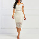 Women Lace Bodycon Dress