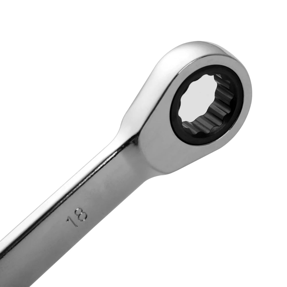 Ratchet Combination Metric Wrench Set