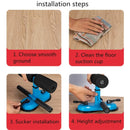 Home Gym Fitness Suction Cup Sit-Up Cushion Stand Bars