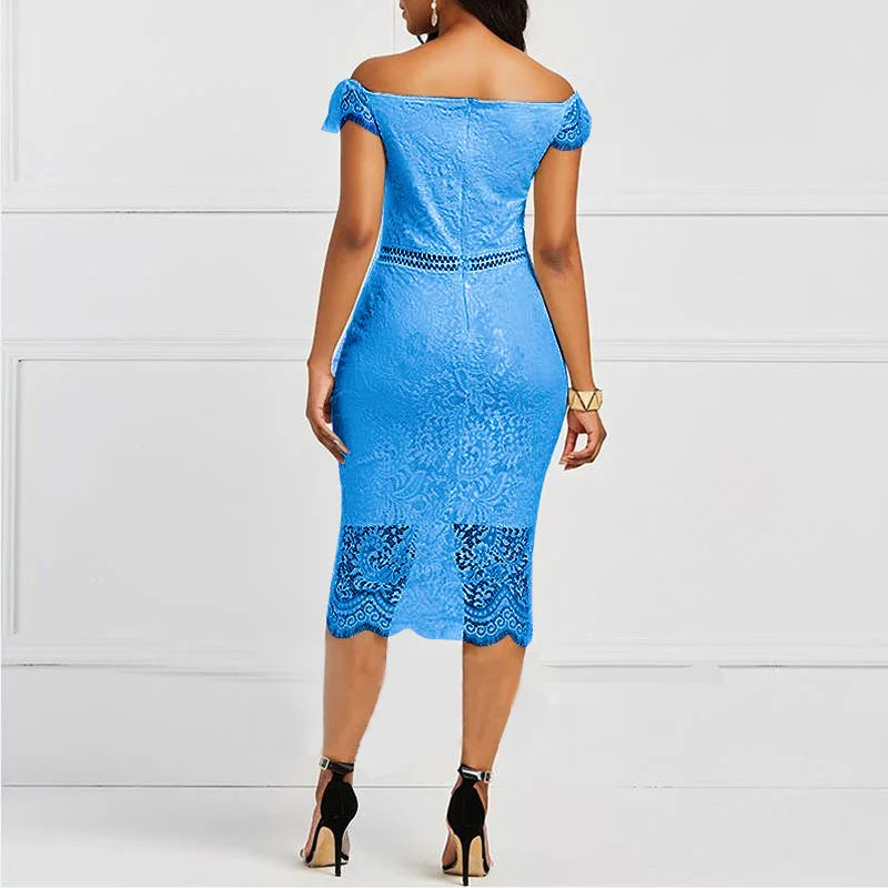 Women Lace Bodycon Dress