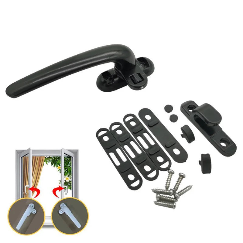 1Set Aluminum Alloy Window Handle