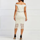 Women Lace Bodycon Dress
