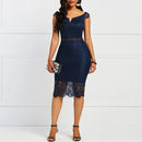 Women Lace Bodycon Dress