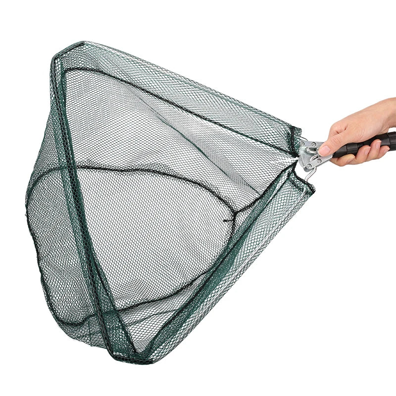 Telescopic Landing Net Folding Fishing Pole
