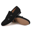 Piergitar 2020 men velvet shoe with velvet Hasp Party and Banquet men casual shoes British style men fashion loafers Plus size