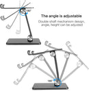 Aluminium Alloy Tablet Desk Portable Metal Holder