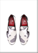 New style Combining traditional loafers with military design in a slipper exaggerated print