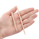 100/50Pcs Orange Wood Nail Sticks
