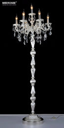 Meerosee Classic 7 Lights Crystal Floor Lamp