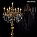 Meerosee Classic 7 Lights Crystal Floor Lamp