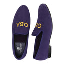 The new custom embroidery men's party loafers are the perfect dress shoes for prom and banquets.
