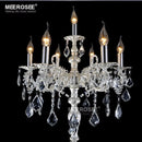 Meerosee Classic 7 Lights Crystal Floor Lamp
