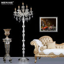 Meerosee Classic 7 Lights Crystal Floor Lamp