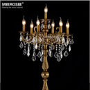 Meerosee Classic 7 Lights Crystal Floor Lamp