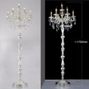 Meerosee Classic 7 Lights Crystal Floor Lamp