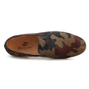 Piergitar 2019 Handmade Camouflage men's classic loafers Horsehair Fashion Party and Banquet men's casual shoes smoking slipper