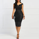 Women Lace Bodycon Dress