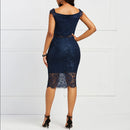 Women Lace Bodycon Dress
