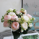 1 Bundle Silk Peony Bouquet Decoration Accessories
