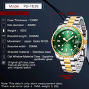 Men Luxury Sapphire Glass Waterproof Mechanical Wristwatch