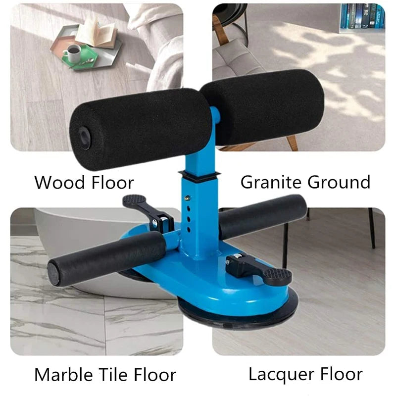 Home Gym Fitness Suction Cup Sit-Up Cushion Stand Bars
