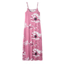 Hot Summer AmazoneBayNew Women's Clothing Sexy Low Cut Printed Floral Strap Dress