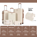 3-Piece Luggage Suitcase