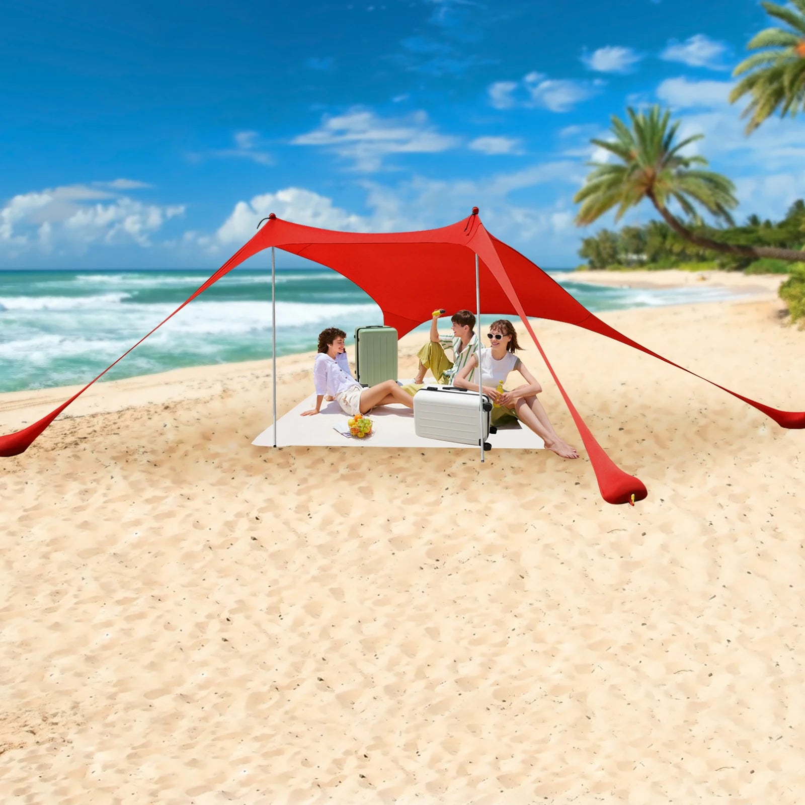Outdoor Windproof Beach Tent