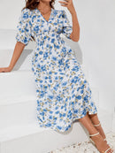 Women's Spring Floral Print Dress