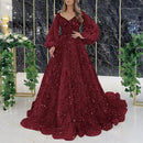 Women's French Vintage Evening Dress