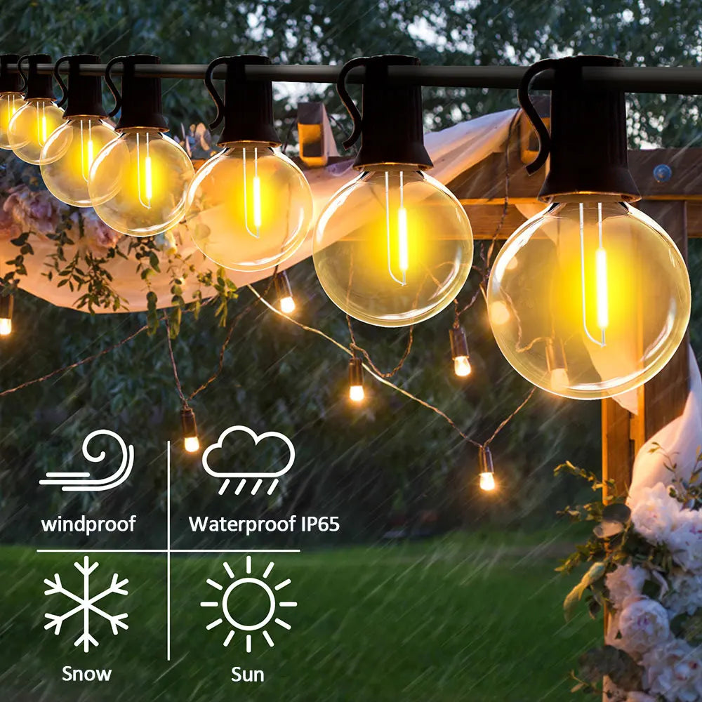 Outdoor Solar String Lights