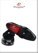 Piergitar Black Patent Leather Patchwork Velvet Men's Loafers Handmade Bow Tie Moccasins British Classic Style Smoking Slippers