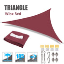 Waterproof Triangle Sun Shade Sail Canopy