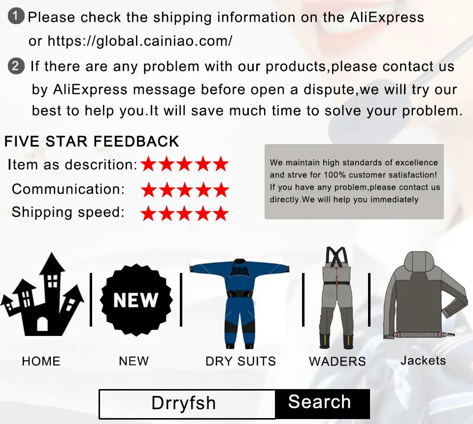 Breathable Stockingfoot Waist Height Wading Pants