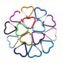 Heart Shape Keychain Clip