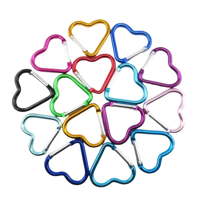 Heart Shape Keychain Clip