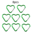 Heart Shape Keychain Clip
