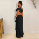 Hollow Out Backless Long Dress