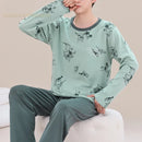 Autumn Plus 5XL Knitted Men's Sleepwear