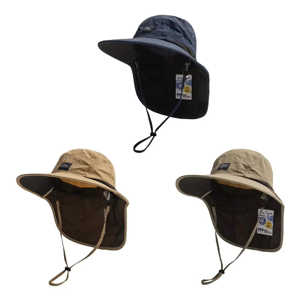 Wide Brim Waterproof Hat