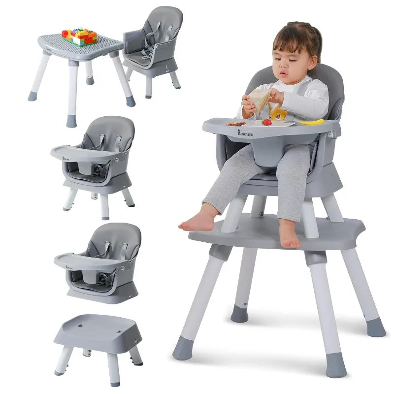 Baby Highchair,8 in 1 High Chairs