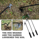 Garden Rake Manual Weed Grass Rooting Puller Shovel