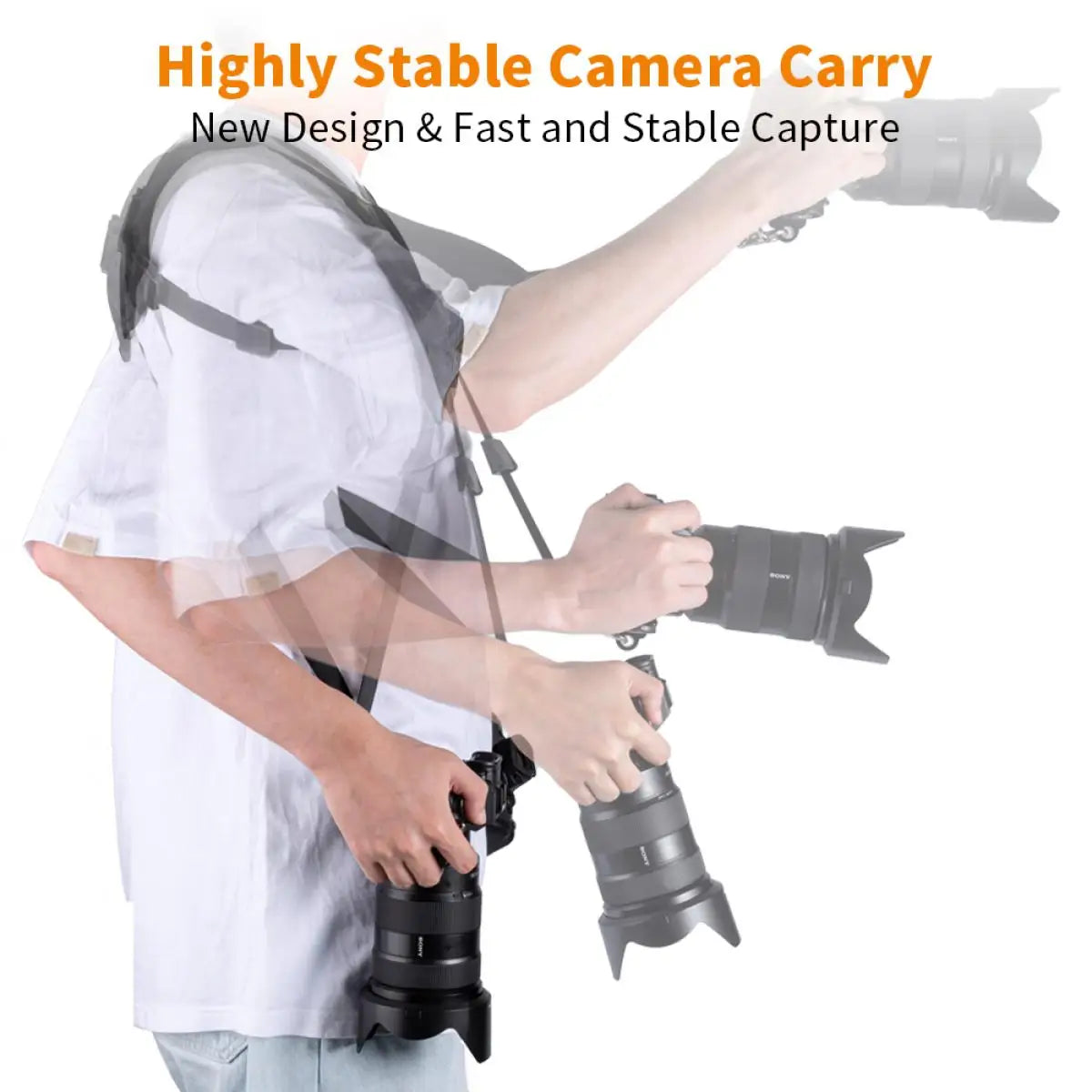 Double Shoulder Camera Strap