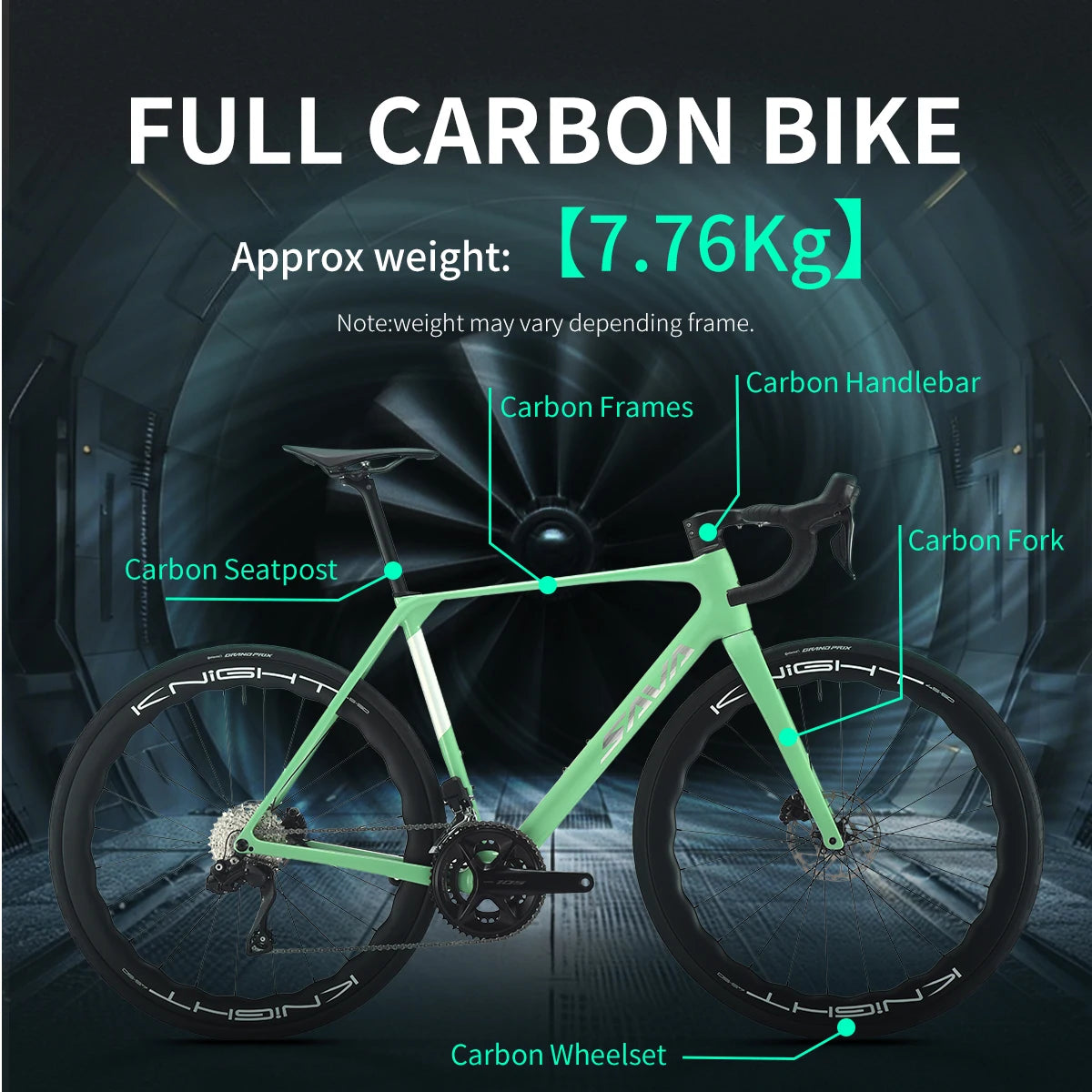 Full Carbon E-Shift Road Bike