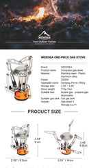 One-piece Gas Stove