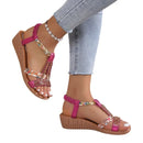 Summer Bohemia Rhinestones Casual Platform Sandals