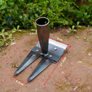 Heavy-Duty Steel Garden Hand Weeding Rake