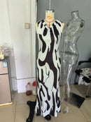 Women Long Sleeveless Midi Dress