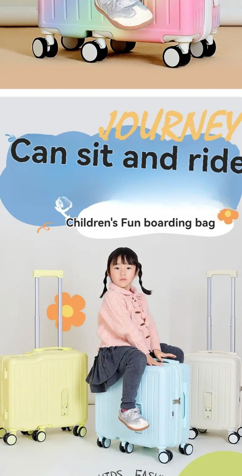 Children's Mountable Luggage
